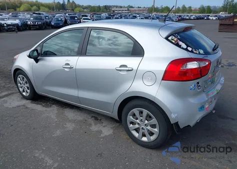 2014 Kia Rio Lx from USA, damaged, VIN KNADM5A38E6410705